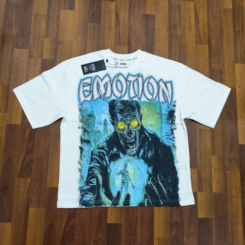 Polera Emotion Oversize Blanca - Crystal Ball