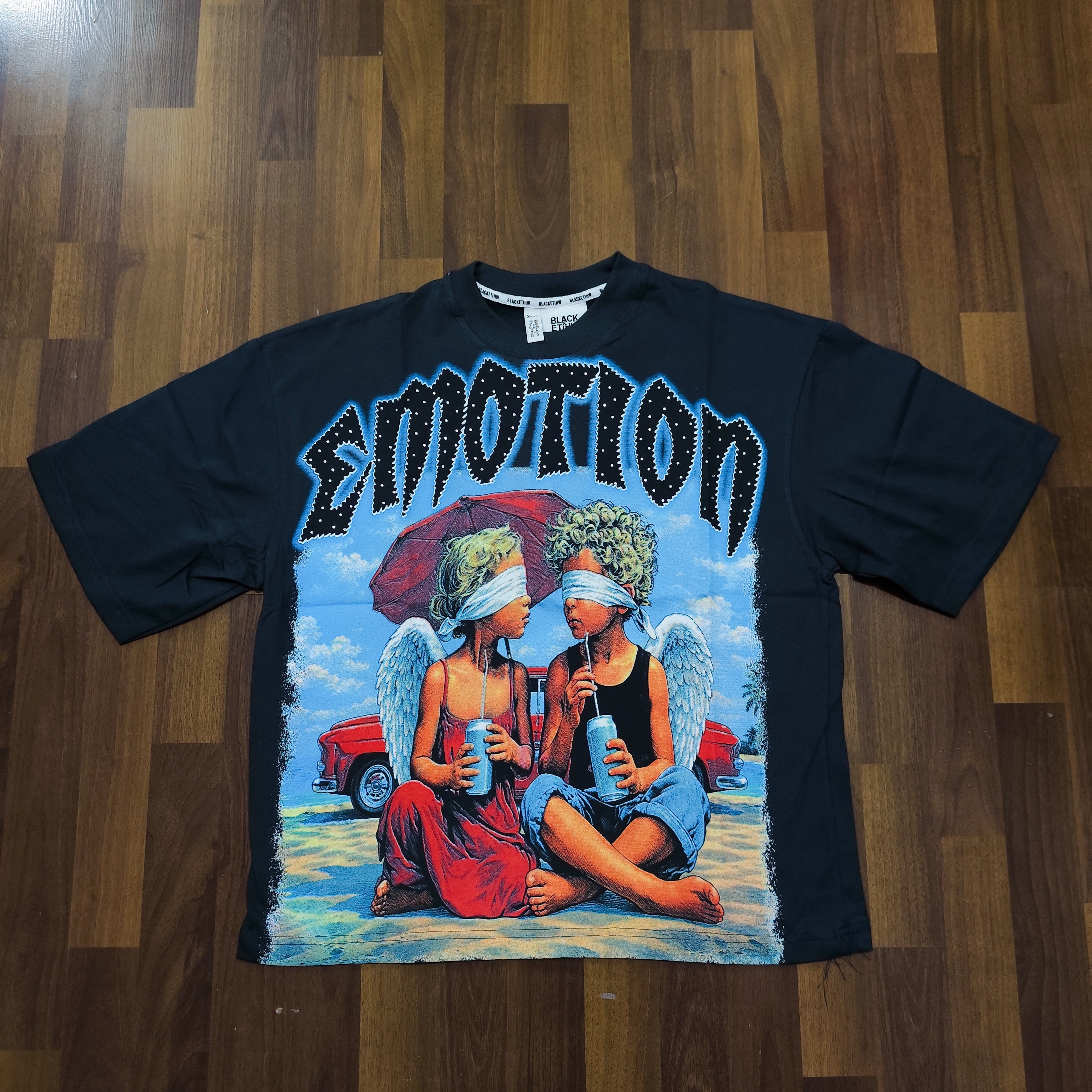 Polera Emotion-gris angeles