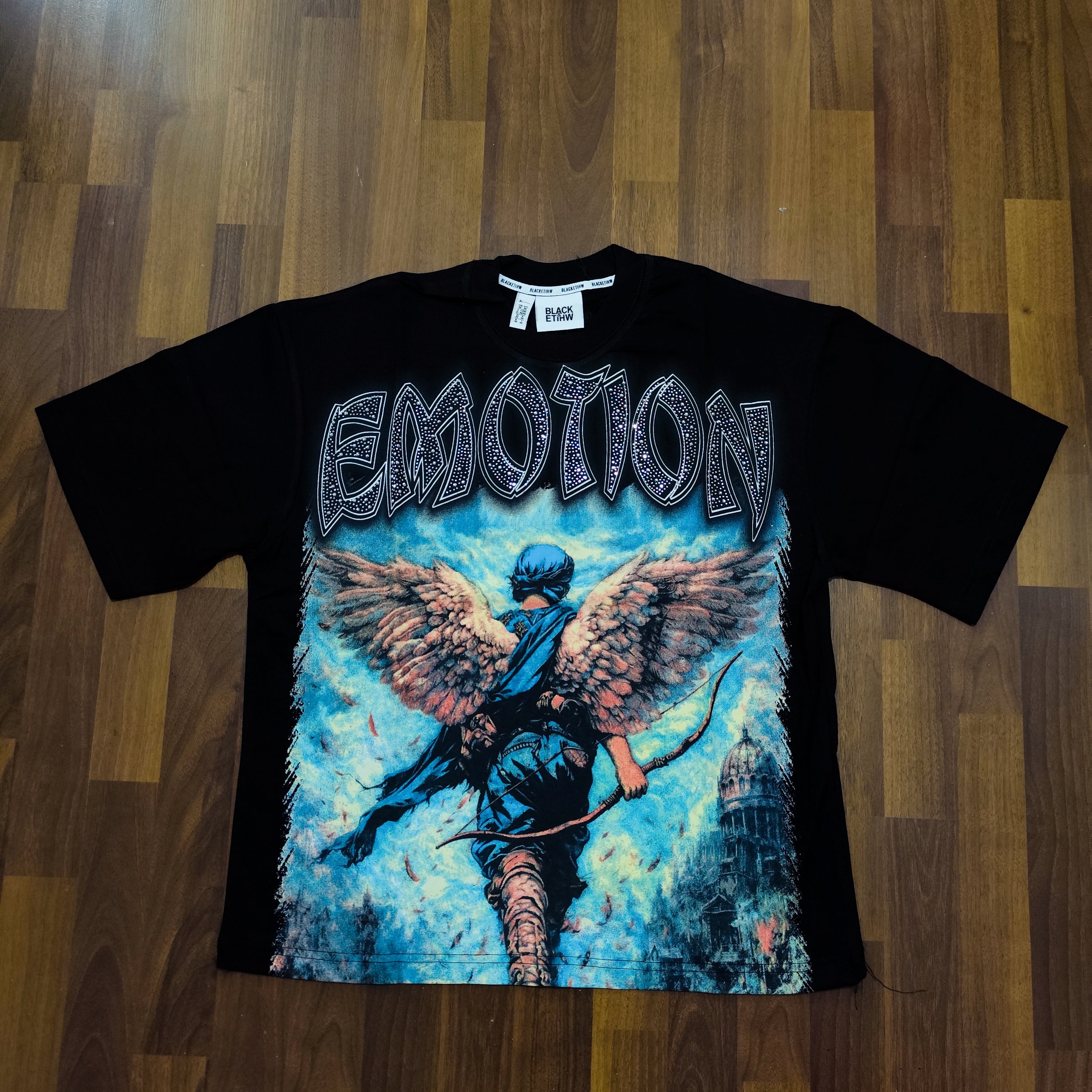 Polera Emotion-negra-angel