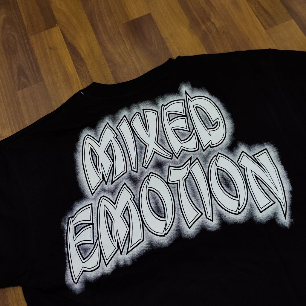 Polera Emotion Oversize Negra - Crystal Ball
